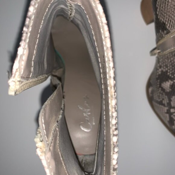 Carlos by Carlos Santana Snakeskin ‘LYDIA’ Booties - Picture 6 of 11